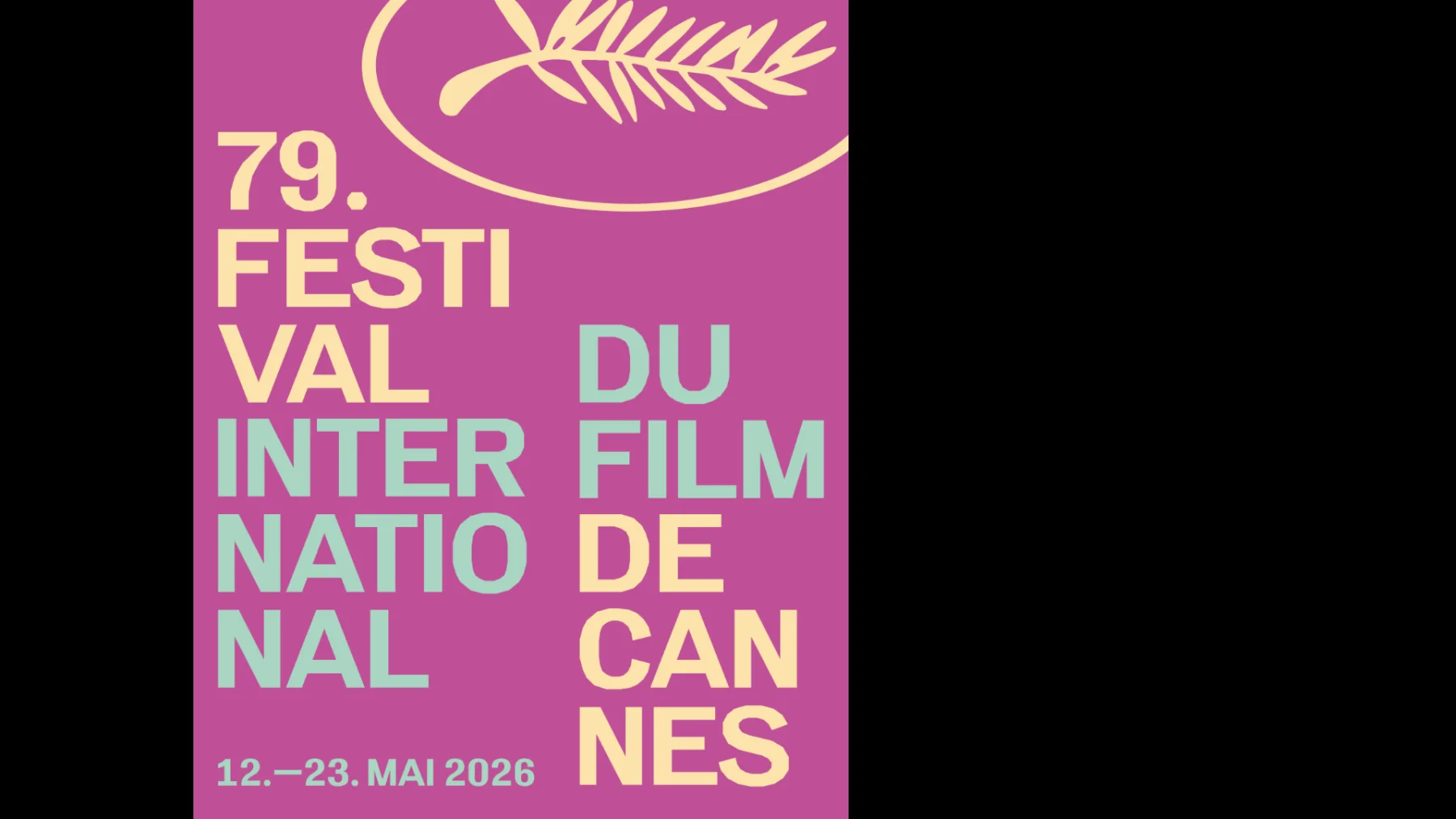 Affiche Festival de Cannes 2026